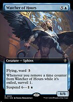 Glossy Finish Murders at Karlov Manor Commander Watcher of Hours ( #335 )