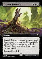 Glossy Finish Murders at Karlov Manor Commander Charnel Serenade ( #336 )