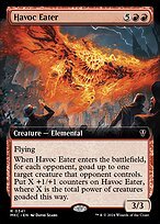 Glossy Finish Murders at Karlov Manor Commander Havoc Eater ( #341 )