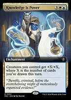 Glossy Finish Murders at Karlov Manor Commander Knowledge Is Power ( #352 )
