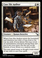 Matte Finish Murders at Karlov Manor Case File Auditor ( #7 Variant)