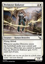 Matte Finish Murders at Karlov Manor Perimeter Enforcer ( #31 )