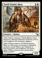 Matte Finish Murders at Karlov Manor Tenth District Hero ( #34 )
