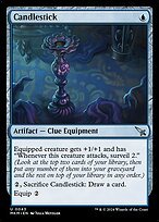 Matte Finish Murders at Karlov Manor Candlestick ( #43 )