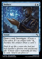 Matte Finish Murders at Karlov Manor Deduce ( #52 )