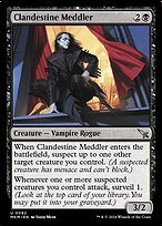 Matte Finish Murders at Karlov Manor Clandestine Meddler ( #82 )