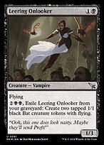 Matte Finish Murders at Karlov Manor Leering Onlooker ( #91 )