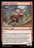Matte Finish Murders at Karlov Manor Frantic Scapegoat ( #126 )