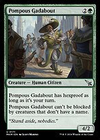 Matte Finish Murders at Karlov Manor Pompous Gadabout ( #171 )