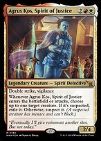 Matte Finish Murders at Karlov Manor Agrus Kos, Spirit of Justice ( #184 )