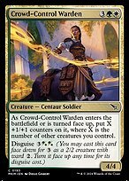 Matte Finish Murders at Karlov Manor Crowd-Control Warden ( #193 )
