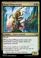 Matte Finish Murders at Karlov Manor Kraul Whipcracker ( #213 )
