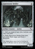 Matte Finish Murders at Karlov Manor Gravestone Strider ( #252 )