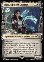Matte Finish Murders at Karlov Manor Teysa, Opulent Oligarch ( #321 )
