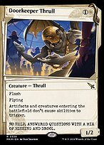Matte Finish Murders at Karlov Manor Doorkeeper Thrull ( #338 )