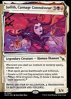 Matte Finish Murders at Karlov Manor Judith, Carnage Connoisseur ( #363 )