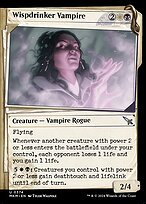 Matte Finish Murders at Karlov Manor Wispdrinker Vampire ( #374 )