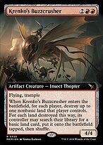 Matte Finish Murders at Karlov Manor Krenko's Buzzcrusher ( #405 )
