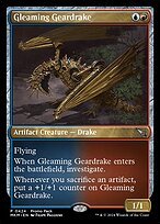 Matte Finish Murders at Karlov Manor Gleaming Geardrake ( #424 )