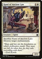 Glossy Finish Modern Masters 2015 Kami of Ancient Law ( #21 )