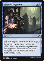 Glossy Finish Modern Masters 2015 Tezzeret's Gambit ( #63 )