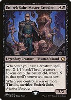 Glossy Finish Modern Masters 2015 Endrek Sahr, Master Breeder ( #82 )