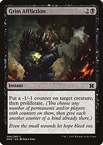 Glossy Finish Modern Masters 2015 Grim Affliction ( #84 )