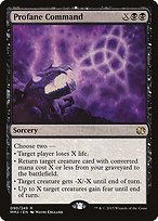 Glossy Finish Modern Masters 2015 Profane Command ( #90 )