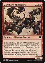 Glossy Finish Modern Masters 2015 Gorehorn Minotaurs ( #116 )