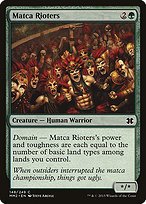 Glossy Finish Modern Masters 2015 Matca Rioters ( #148 )