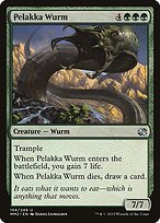 Glossy Finish Modern Masters 2015 Pelakka Wurm ( #154 )