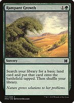 Glossy Finish Modern Masters 2015 Rampant Growth ( #157 )