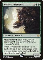 Glossy Finish Modern Masters 2015 Wolfbriar Elemental ( #169 )