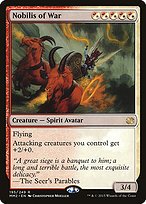 Glossy Finish Modern Masters 2015 Nobilis of War ( #195 )