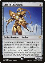 Glossy Finish Modern Masters 2015 Etched Champion ( #209 )