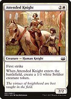 Matte Finish Modern Masters 2017 Attended Knight ( #1 )