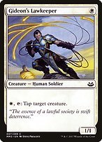 Matte Finish Modern Masters 2017 Gideon's Lawkeeper ( #7 )