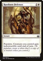 Matte Finish Modern Masters 2017 Rootborn Defenses ( #21 )