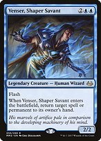 Matte Finish Modern Masters 2017 Venser, Shaper Savant ( #55 )
