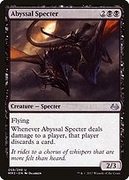 Matte Finish Modern Masters 2017 Abyssal Specter ( #59 )