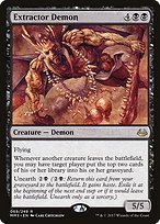 Matte Finish Modern Masters 2017 Extractor Demon ( #69 )
