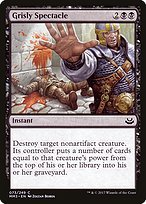 Matte Finish Modern Masters 2017 Grisly Spectacle ( #73 )