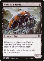 Matte Finish Modern Masters 2017 Mortician Beetle ( #78 )