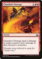 Matte Finish Modern Masters 2017 Chandra's Outrage ( #92 )