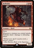 Matte Finish Modern Masters 2017 Hellrider ( #98 )