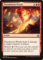 Matte Finish Modern Masters 2017 Thunderous Wrath ( #113 )