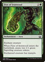 Matte Finish Modern Masters 2017 Fists of Ironwood ( #126 )