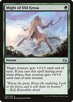 Matte Finish Modern Masters 2017 Might of Old Krosa ( #130 )