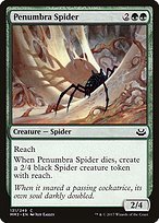Matte Finish Modern Masters 2017 Penumbra Spider ( #131 )