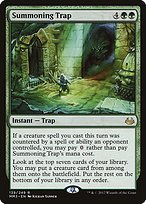 Matte Finish Modern Masters 2017 Summoning Trap ( #139 )